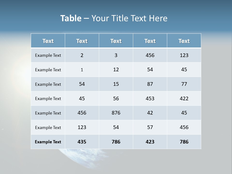 Concepts Sunrise Global PowerPoint Template