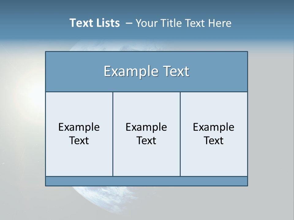 Concepts Sunrise Global PowerPoint Template