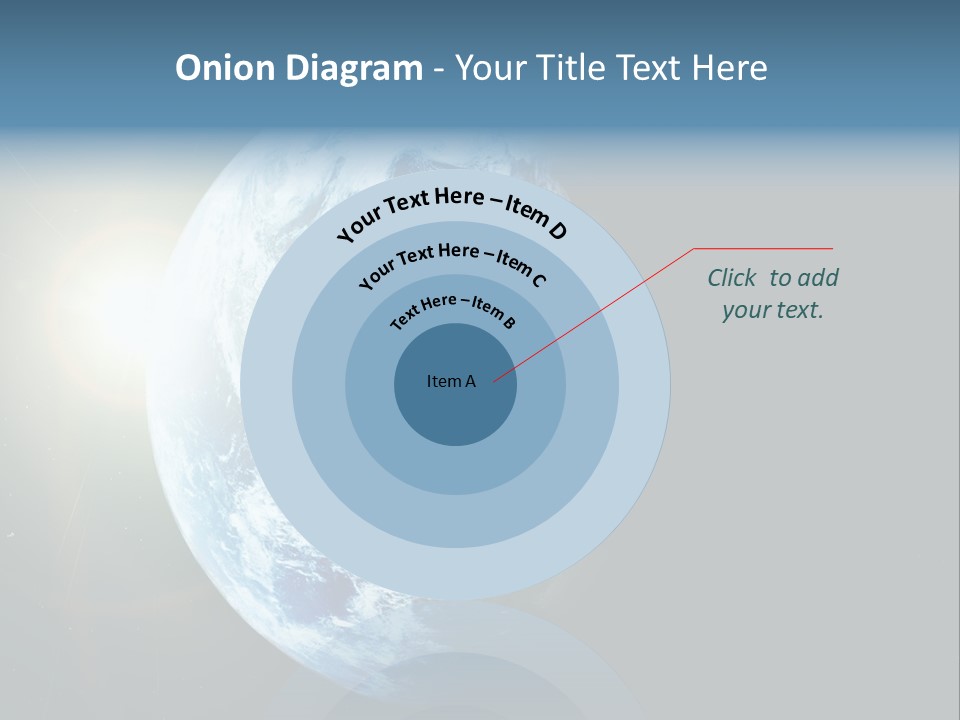 Concepts Sunrise Global PowerPoint Template