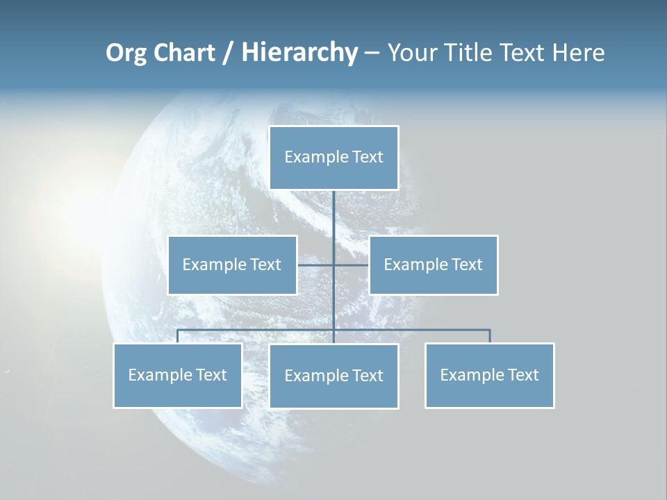 Concepts Sunrise Global PowerPoint Template