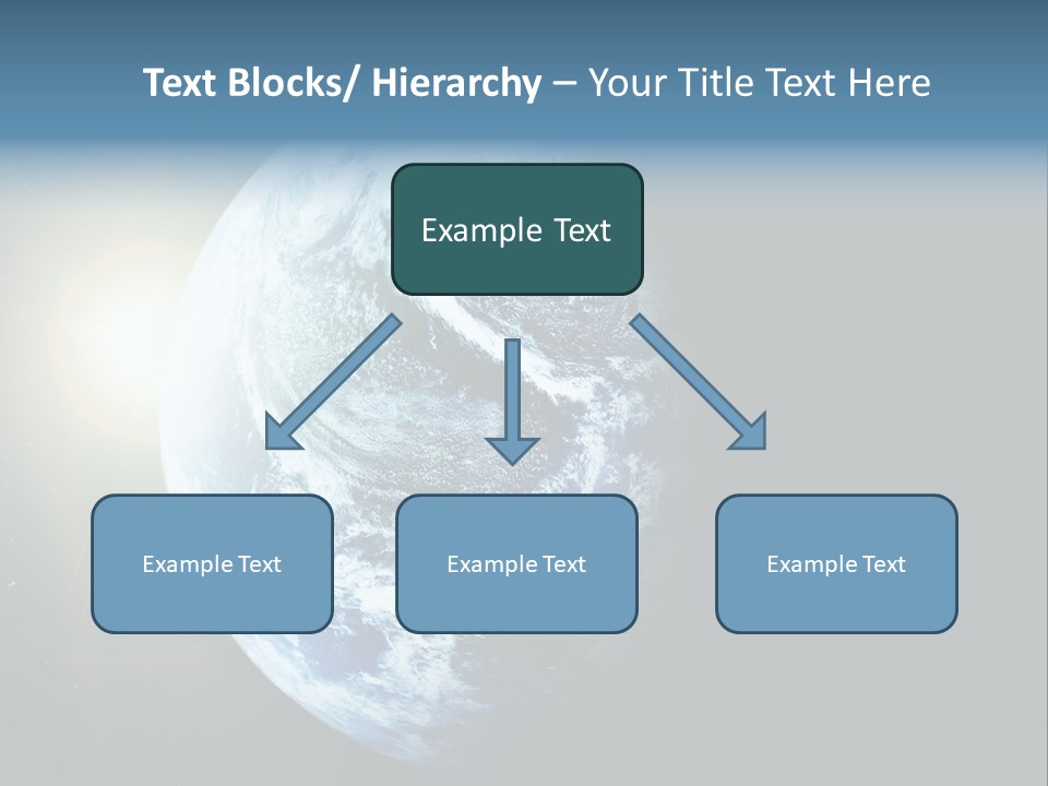 Concepts Sunrise Global PowerPoint Template
