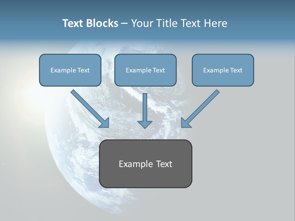 Concepts Sunrise Global PowerPoint Template