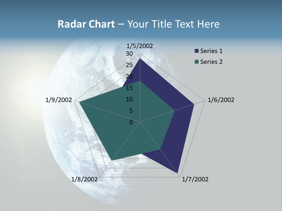 Concepts Sunrise Global PowerPoint Template