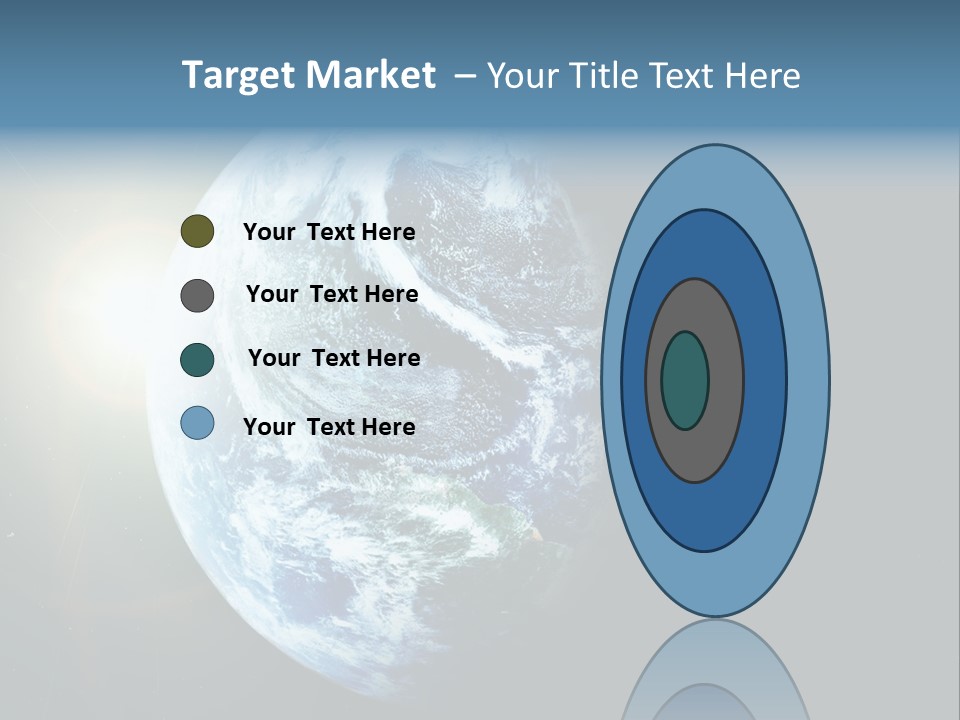 Concepts Sunrise Global PowerPoint Template