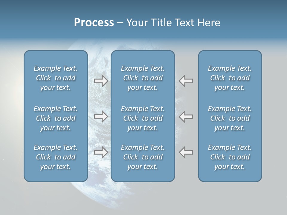 Concepts Sunrise Global PowerPoint Template