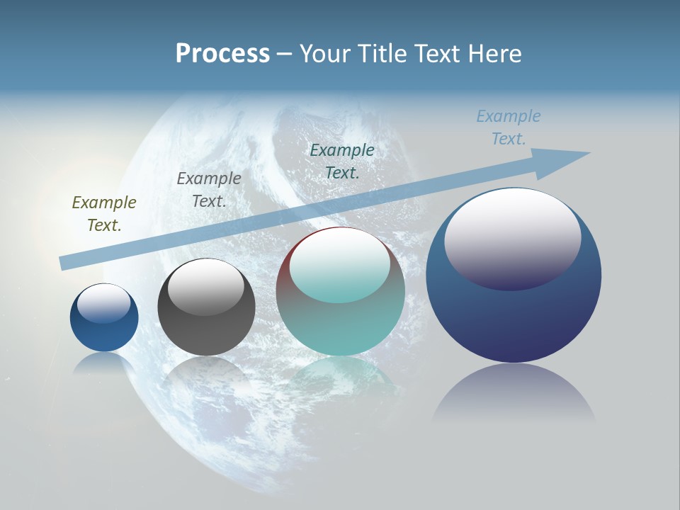 Concepts Sunrise Global PowerPoint Template