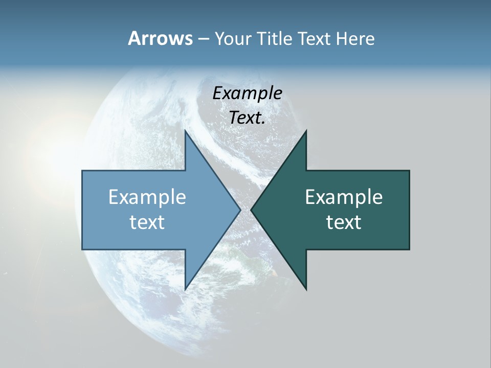 Concepts Sunrise Global PowerPoint Template