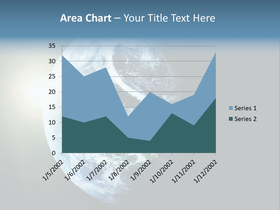 Concepts Sunrise Global PowerPoint Template