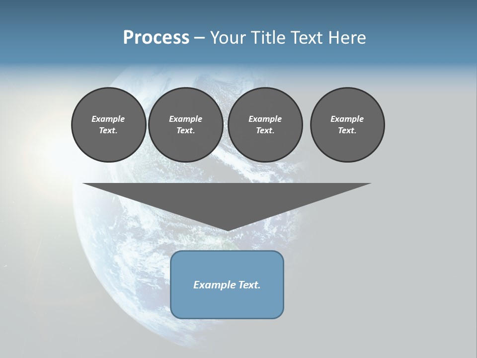 Concepts Sunrise Global PowerPoint Template