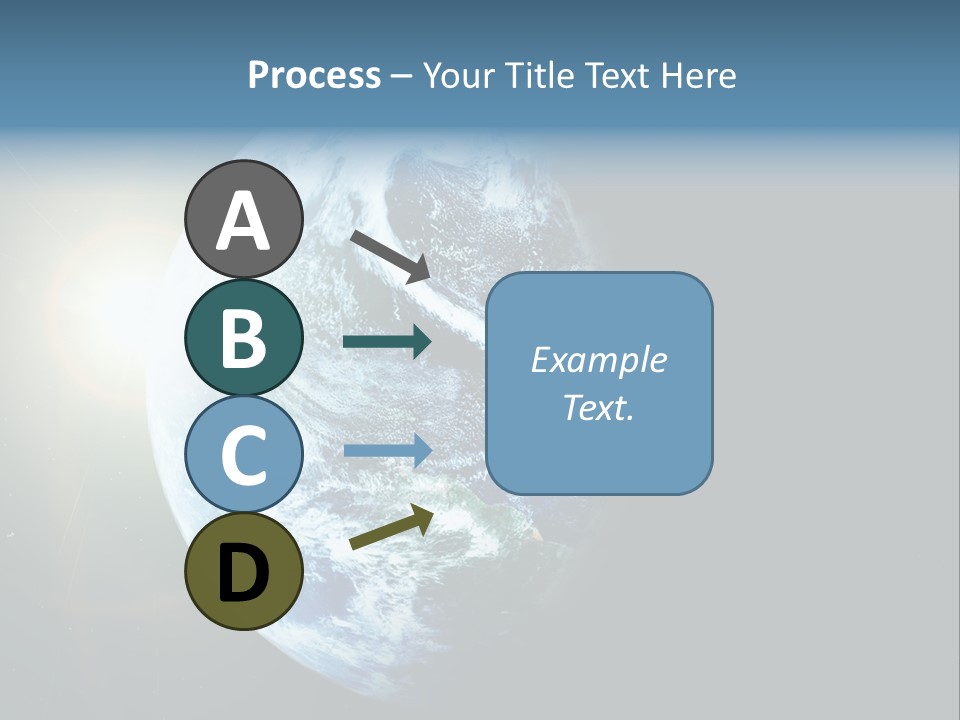 Concepts Sunrise Global PowerPoint Template
