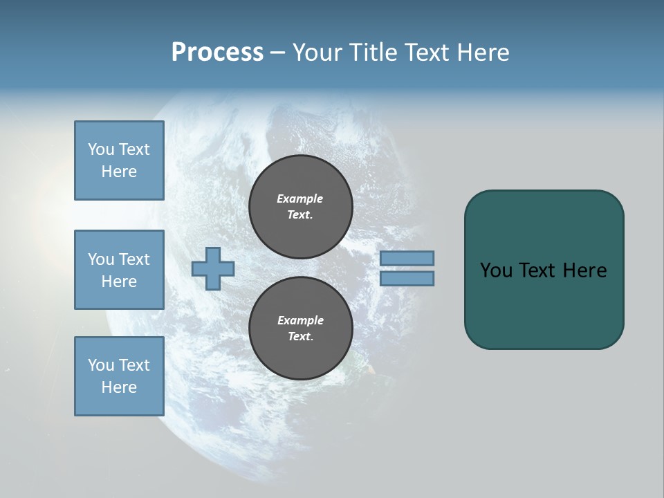 Concepts Sunrise Global PowerPoint Template