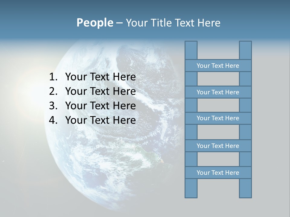 Concepts Sunrise Global PowerPoint Template