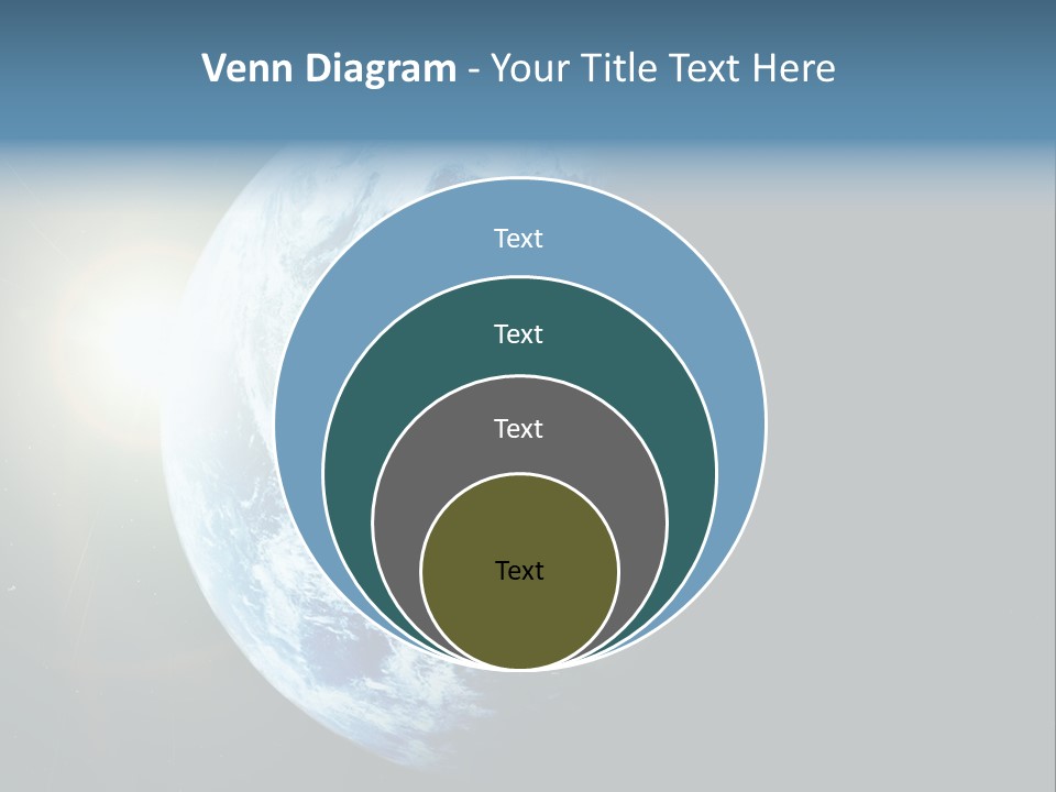 Concepts Sunrise Global PowerPoint Template