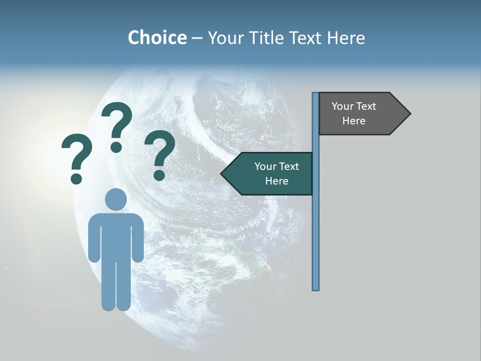 Concepts Sunrise Global PowerPoint Template