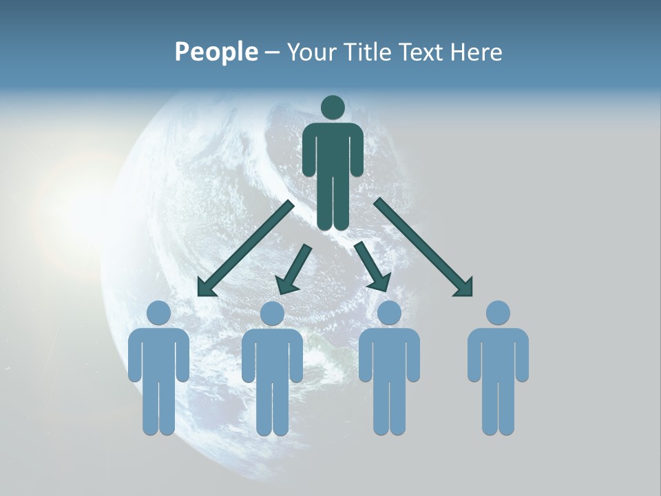 Concepts Sunrise Global PowerPoint Template