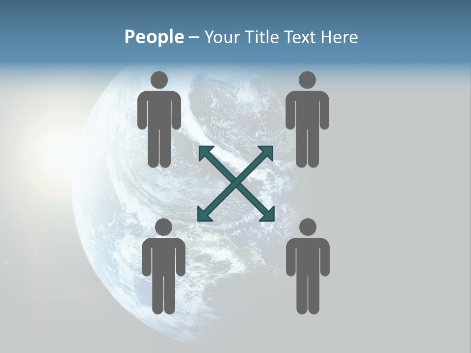 Concepts Sunrise Global PowerPoint Template