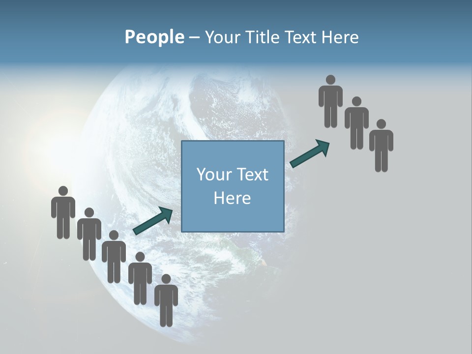 Concepts Sunrise Global PowerPoint Template