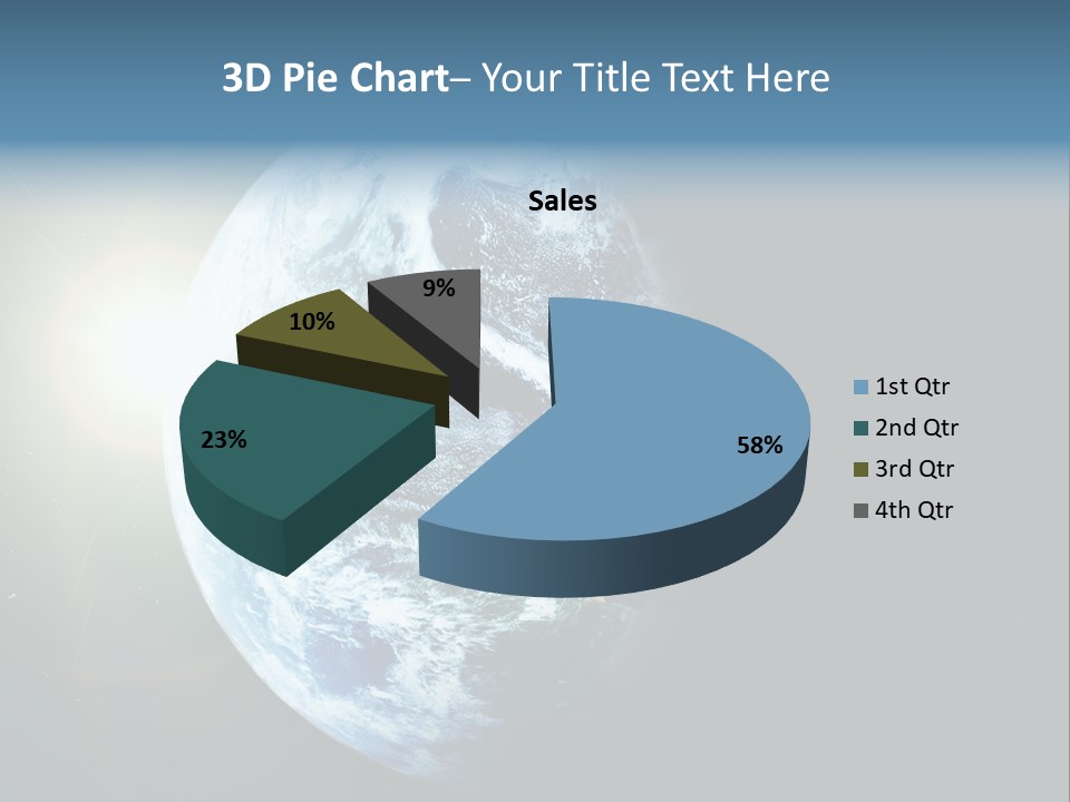 Concepts Sunrise Global PowerPoint Template