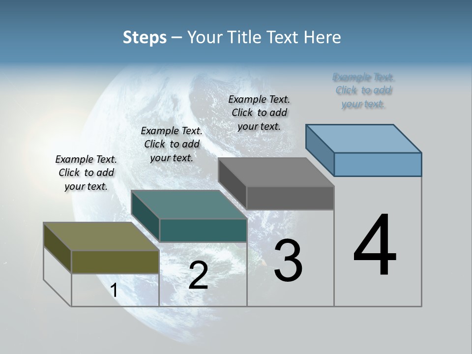 Concepts Sunrise Global PowerPoint Template