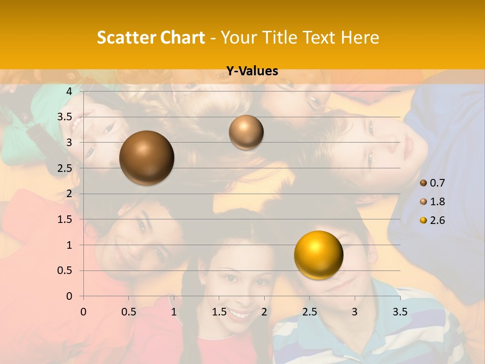 A Group Of Kids Laying On A Bed Together PowerPoint Template