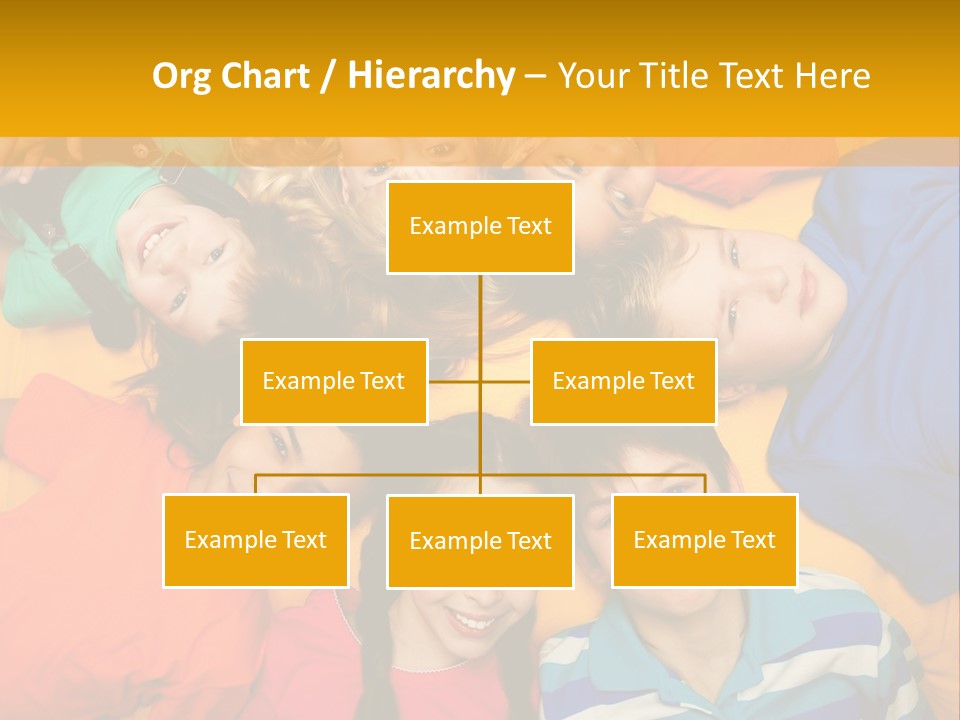 A Group Of Kids Laying On A Bed Together PowerPoint Template
