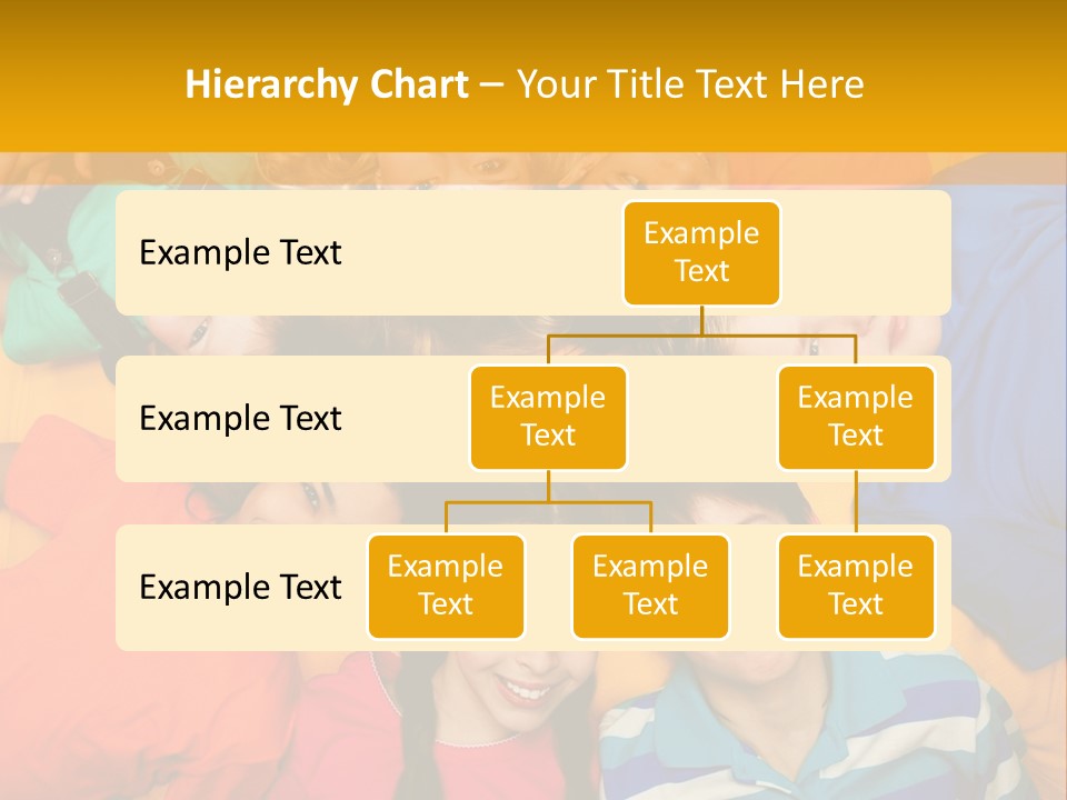 A Group Of Kids Laying On A Bed Together PowerPoint Template