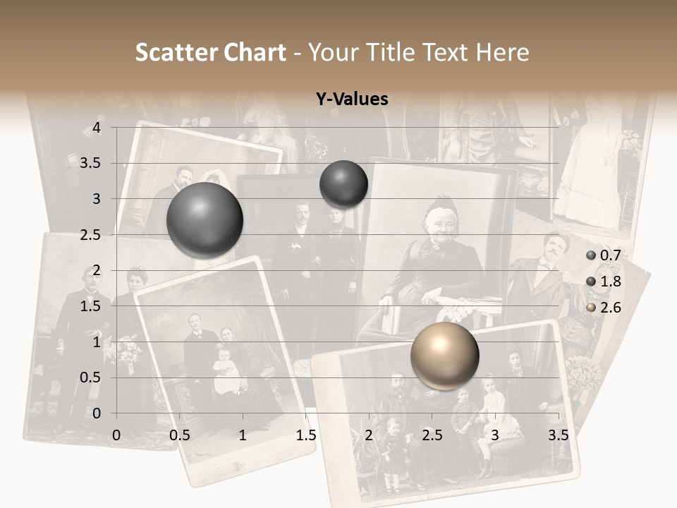 Nostalgic Marriage Sepia PowerPoint Template