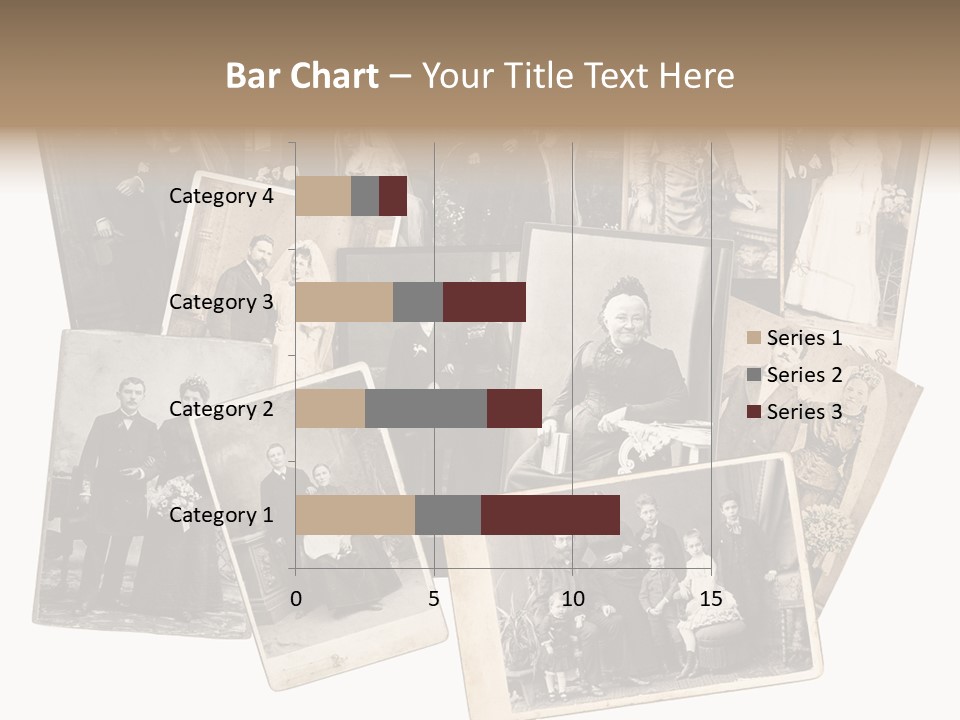 Nostalgic Marriage Sepia PowerPoint Template