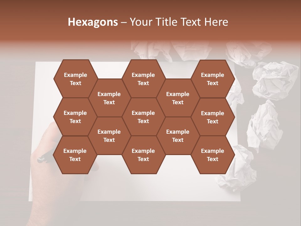 Concepts Writing Business PowerPoint Template