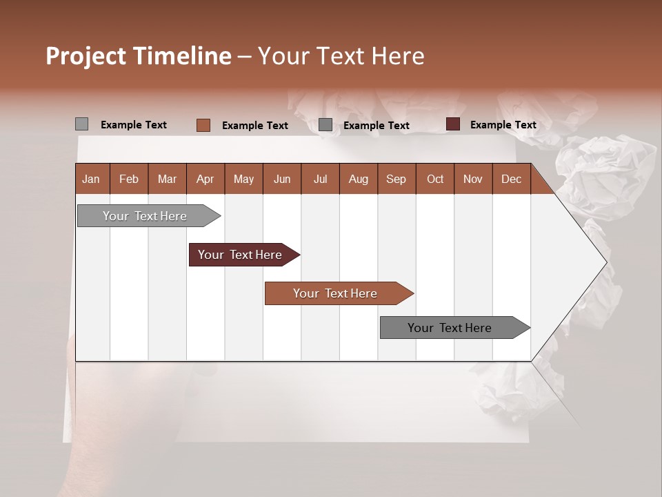 Concepts Writing Business PowerPoint Template