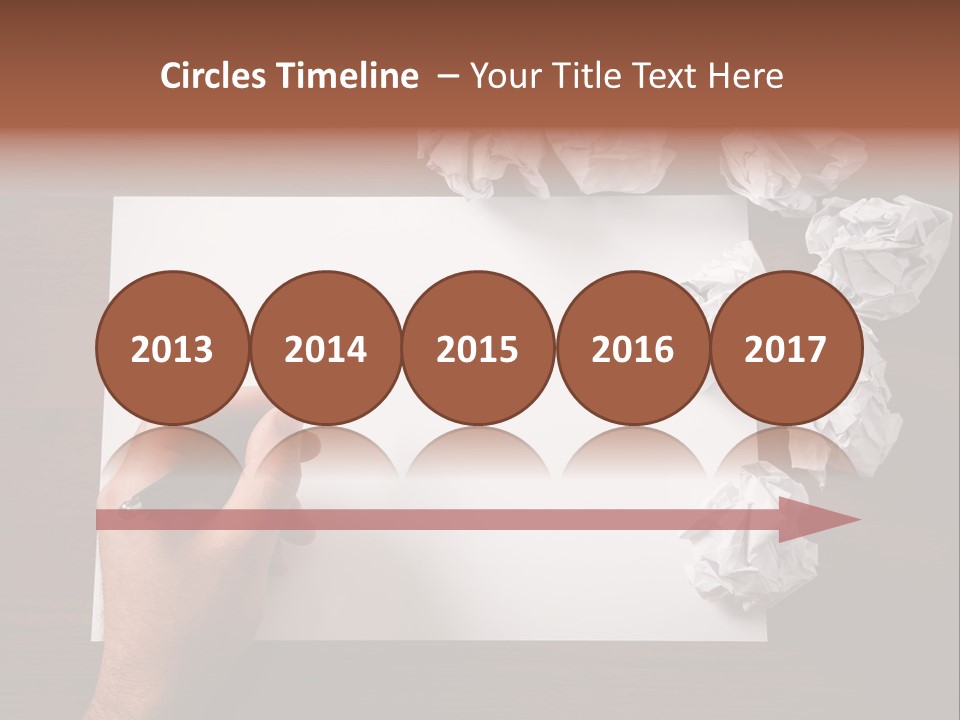 Concepts Writing Business PowerPoint Template