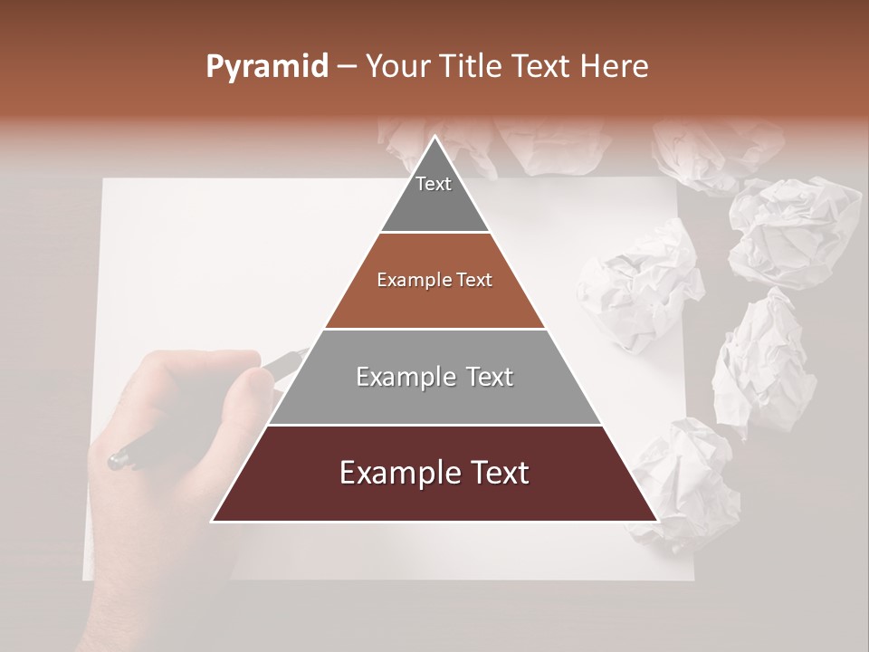 Concepts Writing Business PowerPoint Template