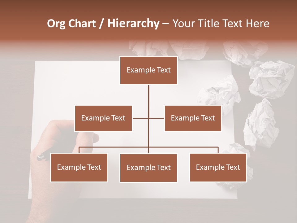 Concepts Writing Business PowerPoint Template