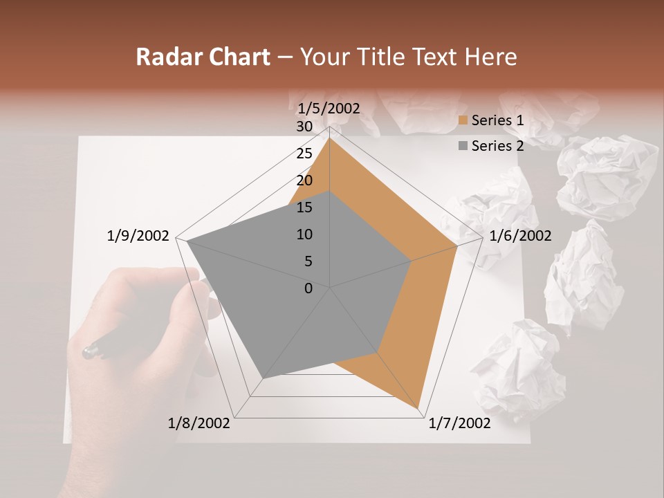 Concepts Writing Business PowerPoint Template