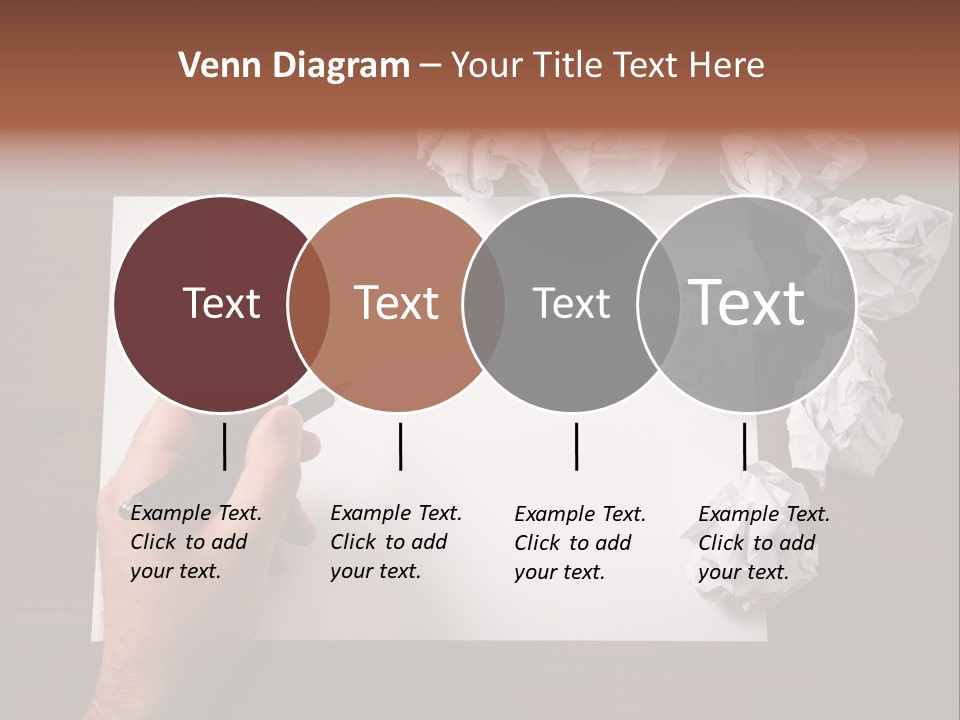 Concepts Writing Business PowerPoint Template