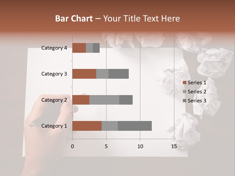 Concepts Writing Business PowerPoint Template