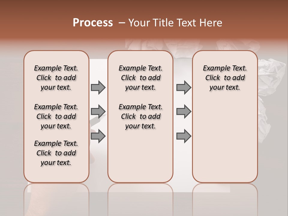 Concepts Writing Business PowerPoint Template