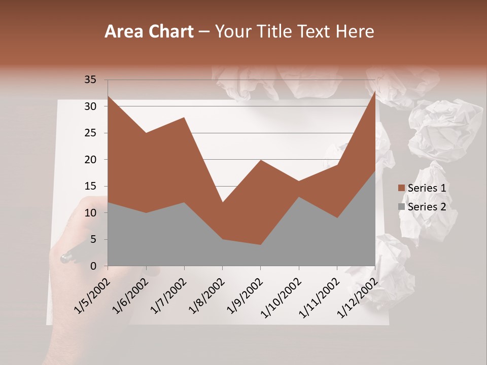 Concepts Writing Business PowerPoint Template