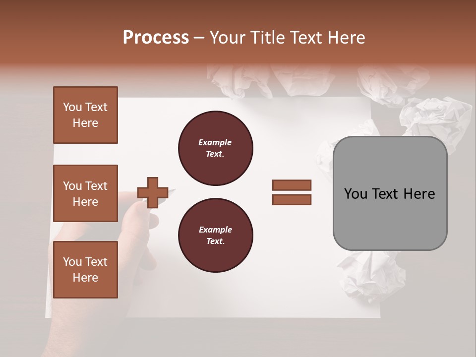 Concepts Writing Business PowerPoint Template