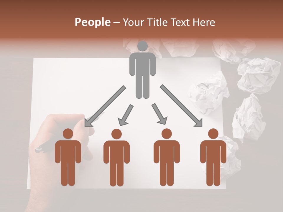 Concepts Writing Business PowerPoint Template