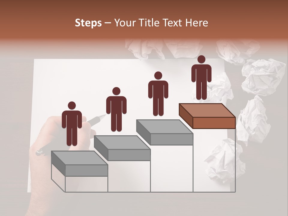 Concepts Writing Business PowerPoint Template