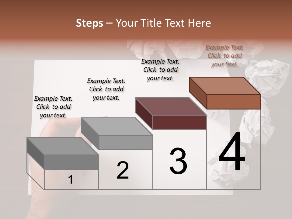 Concepts Writing Business PowerPoint Template