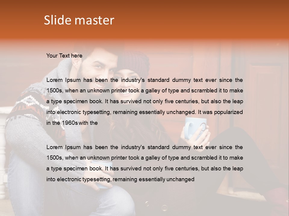 Tea Married Love PowerPoint Template