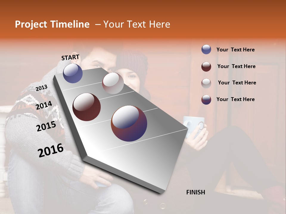 Tea Married Love PowerPoint Template