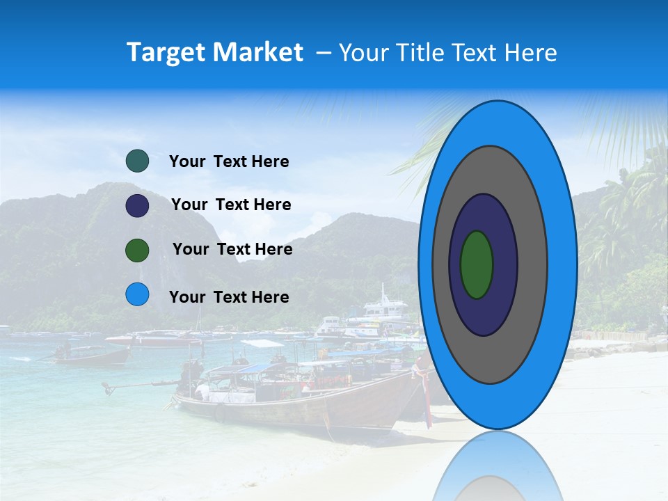 Lagoon Ship Tourism PowerPoint Template