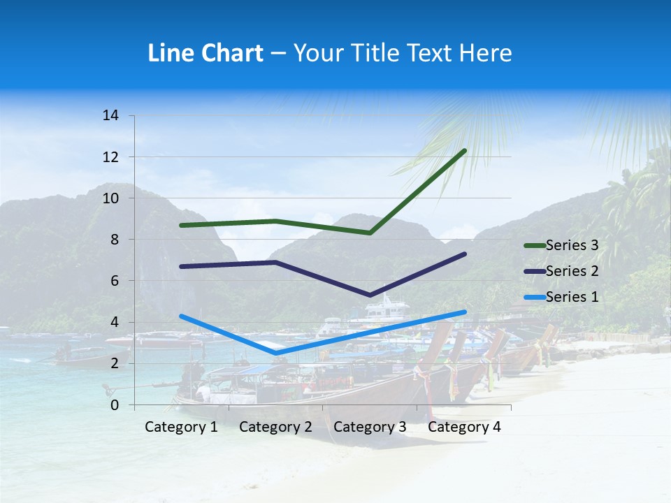 Lagoon Ship Tourism PowerPoint Template