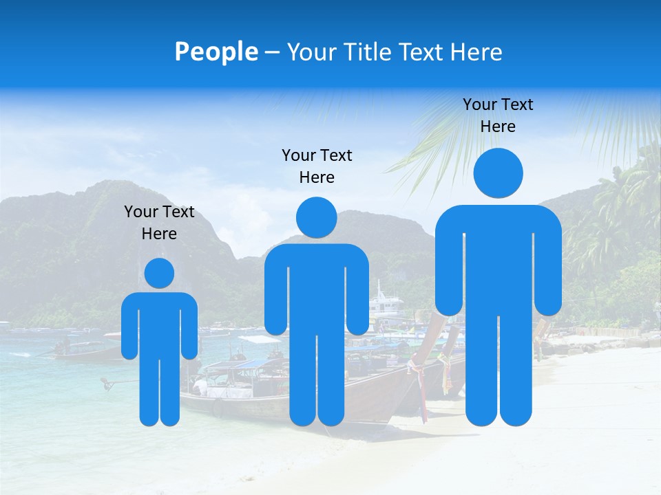 Lagoon Ship Tourism PowerPoint Template