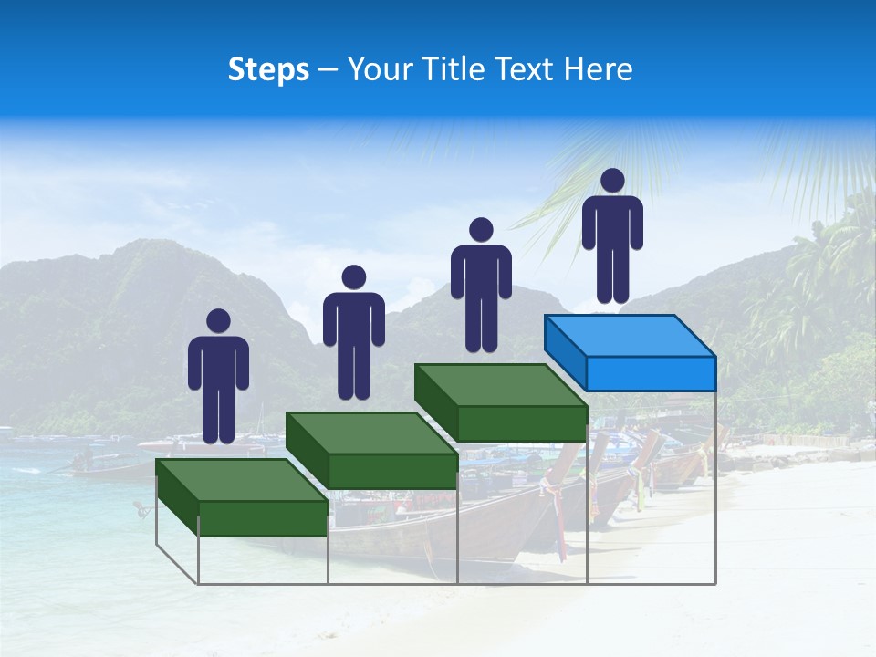 Lagoon Ship Tourism PowerPoint Template