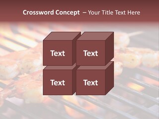 Party Copy Space Red PowerPoint Template