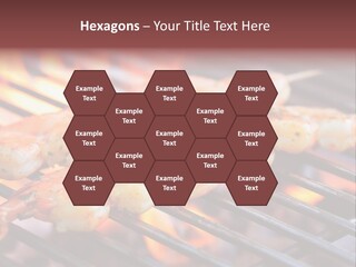 Party Copy Space Red PowerPoint Template